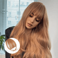 💥💖Ресни Клип върху 100% истинска коса Удължения въздух бретон💖💥