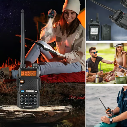 📡UV-5R Ham Radio Дълъг обхват двупосочно радио Интерком с двойна честота