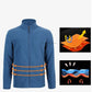🎁【A Warm Gift in Winter】 Men's Lightweight Full Zip Outdoor Casual Soft Fleece Jacket