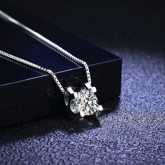 Sparkling Moissanite Necklace