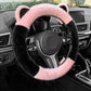 Universal Non-slip Soft Cute Cat Ears Plush Steering Wheel Cover-🎁Early Christmas sale - 49% off🎅