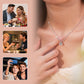 Elegant Round-Cut Pendant Necklace with Shimmering Chain