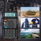 📡UV-5R Ham Radio Дълъг обхват двупосочно радио Интерком с двойна честота