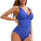 🎁Hot Sale 60%OFF🔥Women's Ruched V-Neck One-Piece Swimsuit