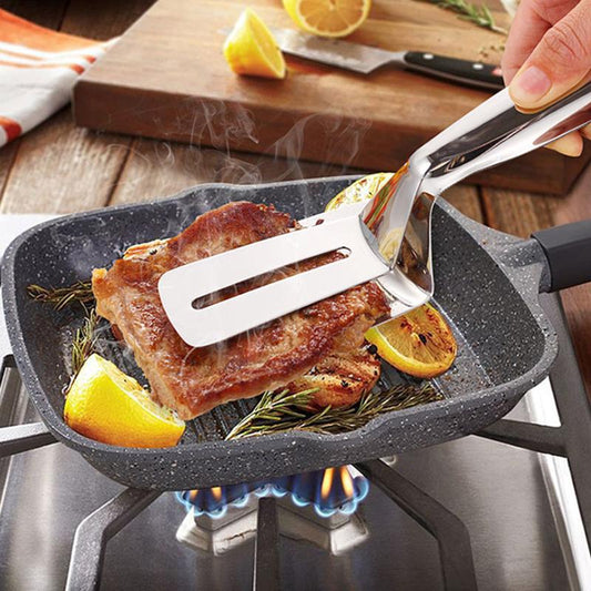 🍳Двустранна лъжица от неръждаема стомана.