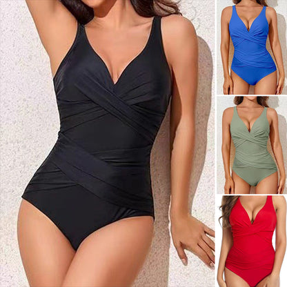 🌴 Дамски бански костюм от едно парче