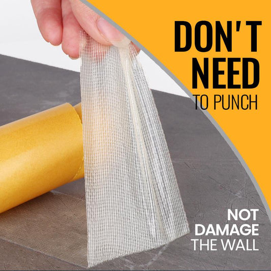 Mocno przylegająca dwustronna taśma z siatki z włókna szklanego 🏠